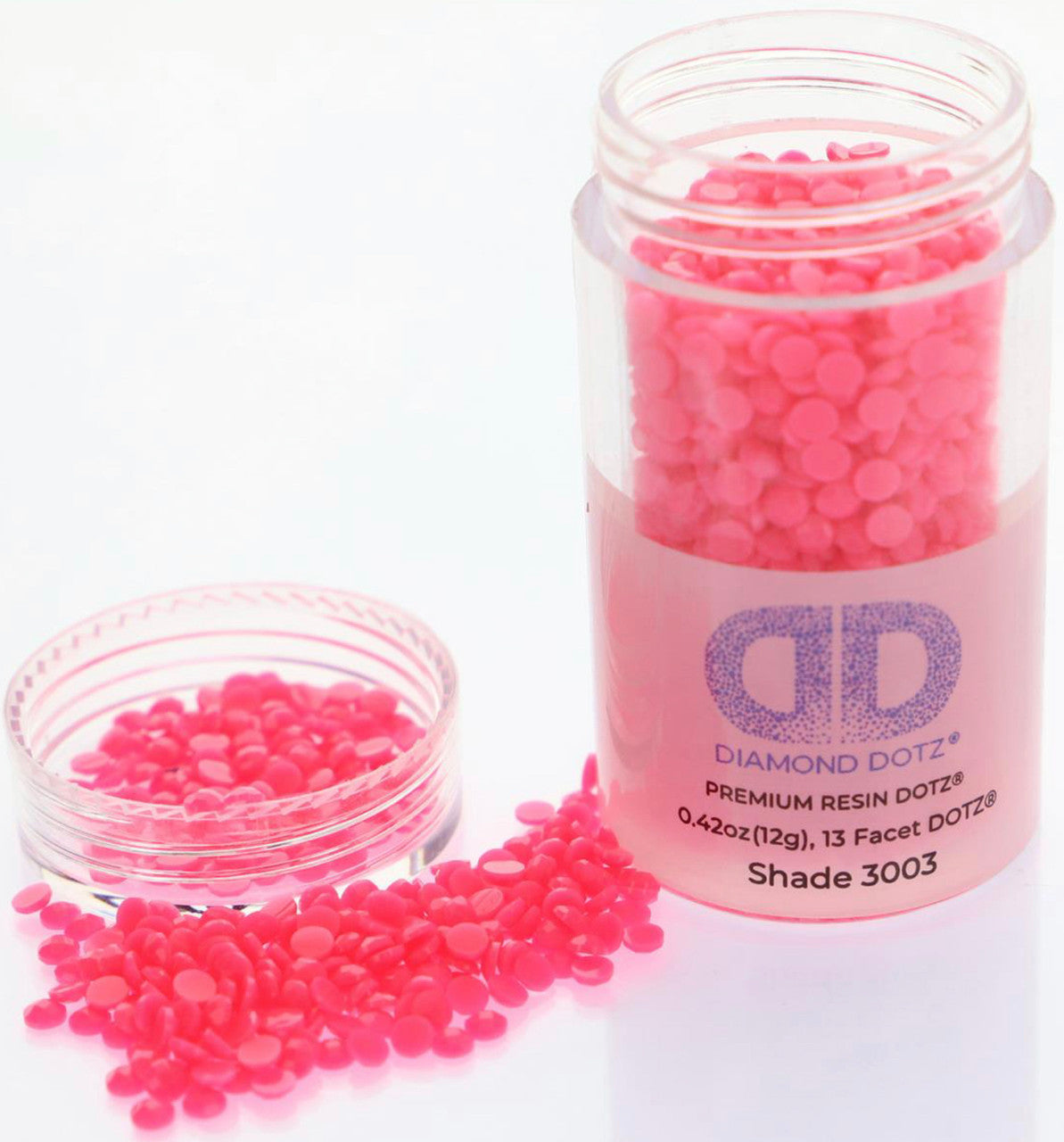Diamond Dotz Freestyle Gems 2.8mm 12g 3003 Neon Pink